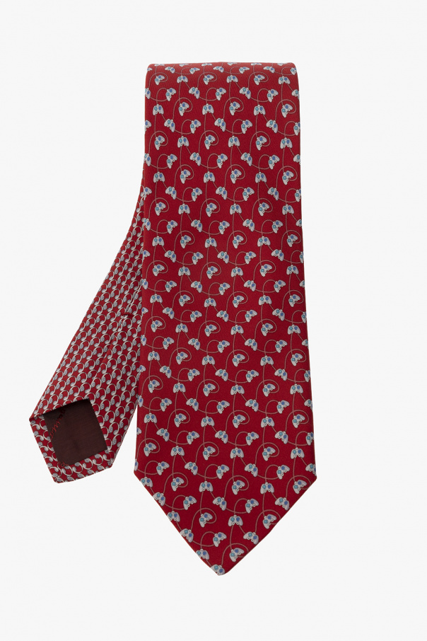 ferragamo silk tie